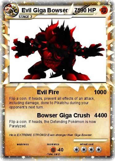 Pokemon Evil Giga Bowser    75