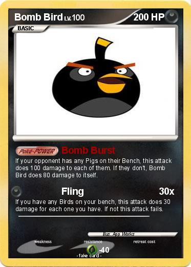Pokemon Bomb Bird