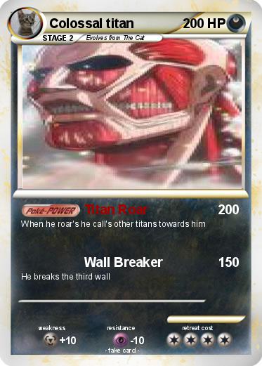 Pokemon Colossal titan