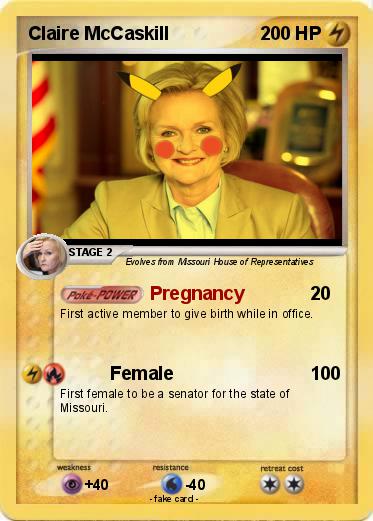 Pokemon Claire McCaskill