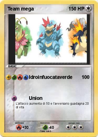 Pokemon Team mega