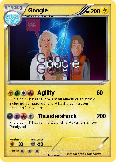 Pokemon Google