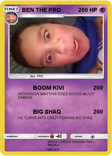 Pokemon BEN THE PRO