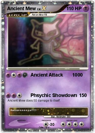 Pokemon Ancient Mew