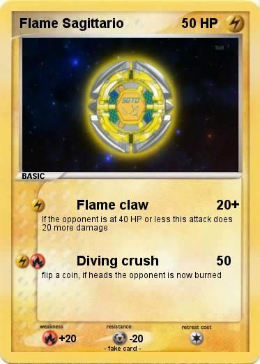 Pokemon Flame Sagittario