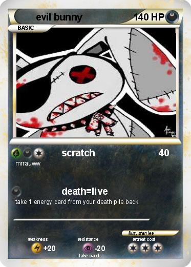 Pokemon evil bunny
