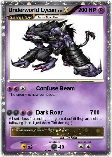 Pokemon Underworld Lycan