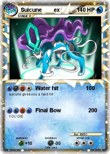Pokemon Suicune        ex