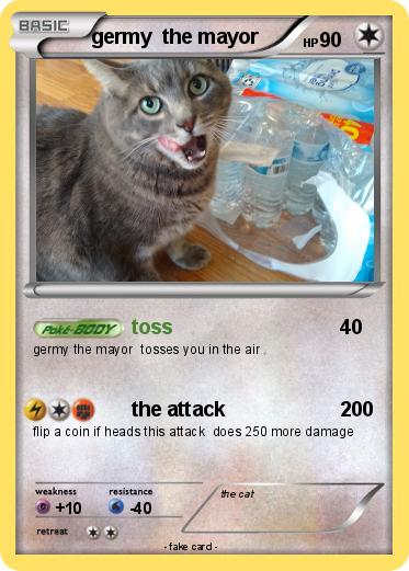 Pokemon germy  the mayor