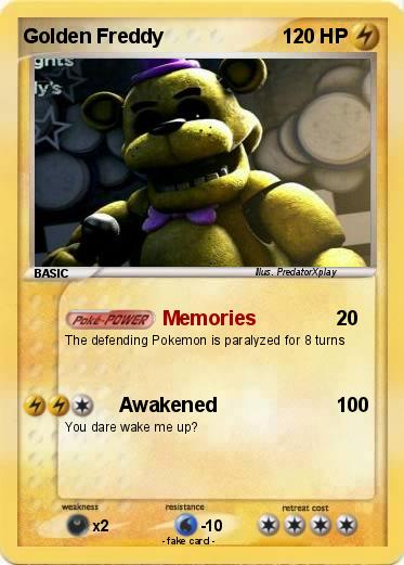 Pokemon Golden Freddy