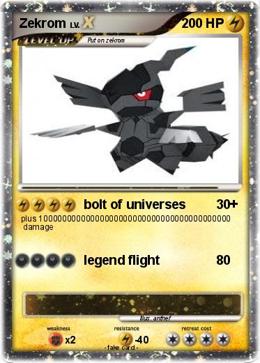 Pokemon Zekrom