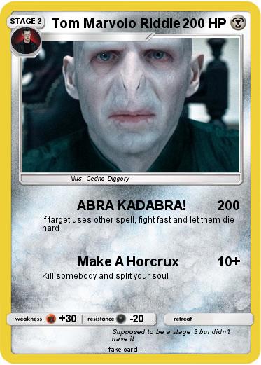 Pokemon Tom Marvolo Riddle