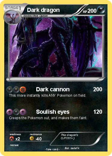 Pokemon Dark dragon