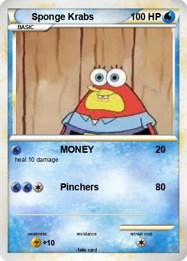 Pokemon Sponge Krabs