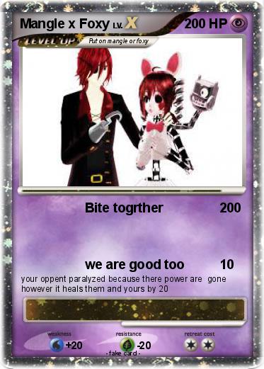 Pokemon Mangle x Foxy