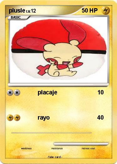 Pokemon plusle