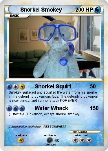 Pokemon Snorkel Smokey