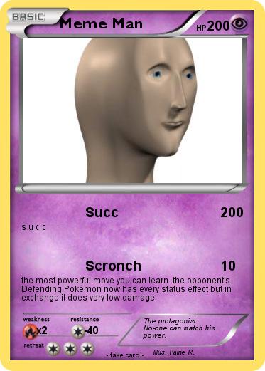 Pokemon Meme Man
