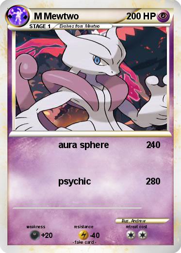 Pokemon M Mewtwo