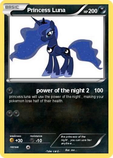 Pokemon Princess Luna