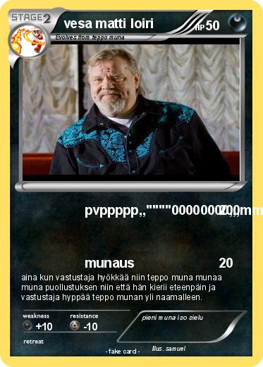 Pokemon vesa matti loiri