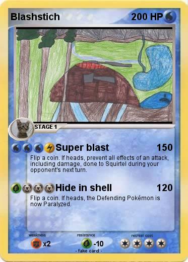 Pokemon Blashstich