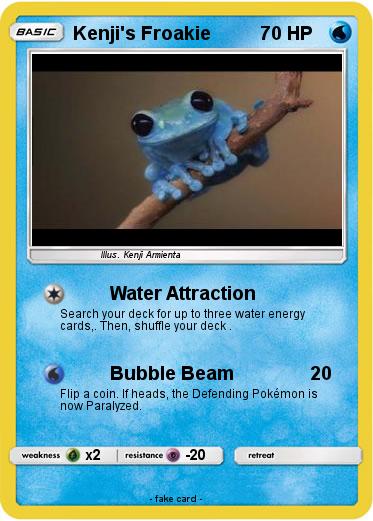 Pokemon Kenji's Froakie