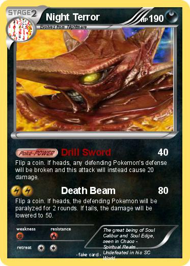 Pokemon Night Terror