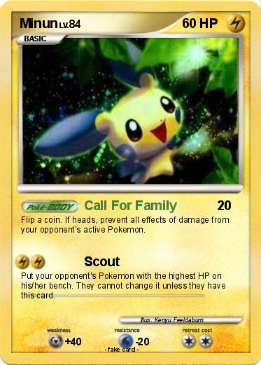 Pokemon Minun