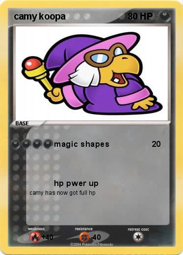 Pokemon camy koopa