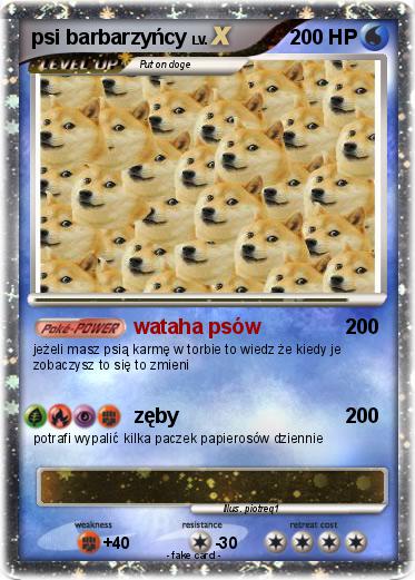 Pokemon psi barbarzyńcy