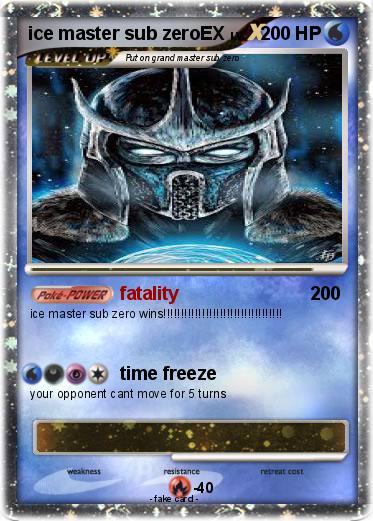 Pokemon ice master sub zeroEX