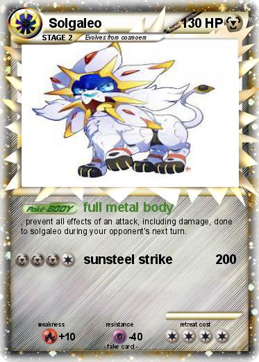 Pokemon Solgaleo