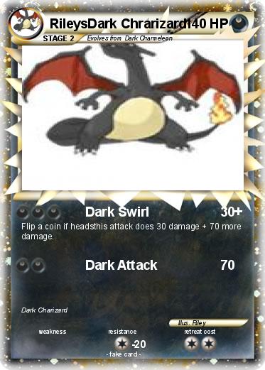 Pokemon RileysDark Chrarizard