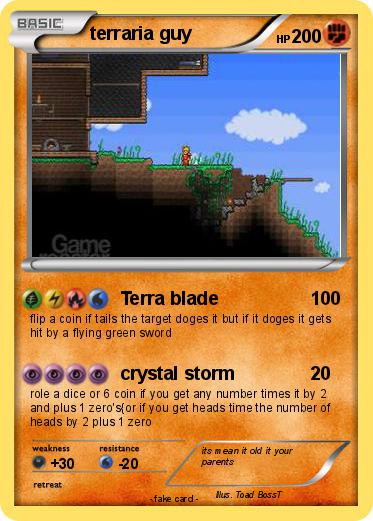 Pokemon terraria guy