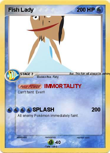 Pokemon Fish Lady