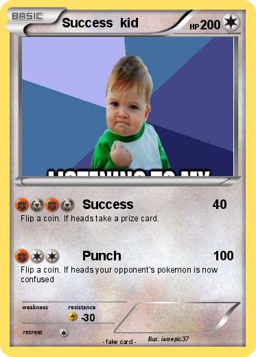 Pokemon Success  kid
