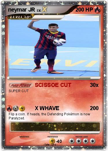 Pokemon neymar JR