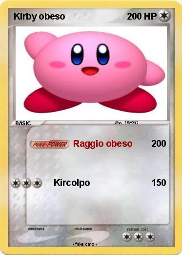 Pokemon Kirby obeso