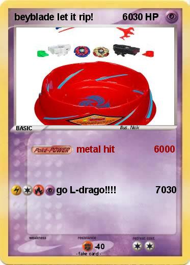 Pokemon beyblade let it rip!           60