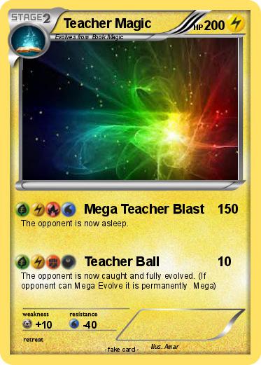 Pokemon Teacher Magic