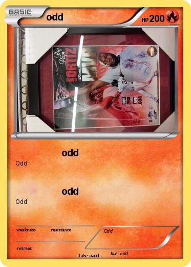 Pokemon odd