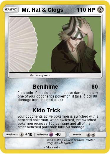 Pokemon Mr. Hat & Clogs