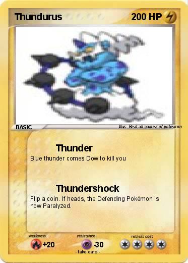 Pokemon Thundurus