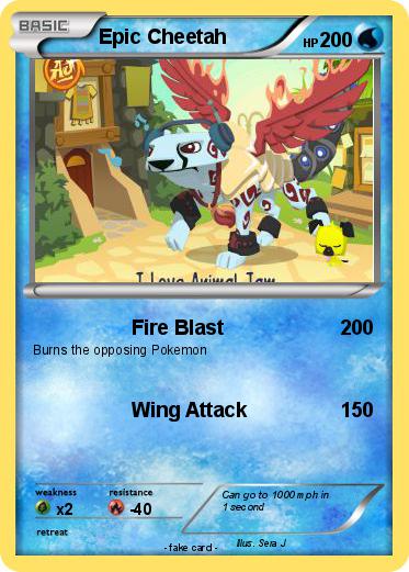 Pokemon Epic Cheetah