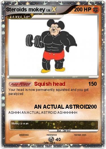 Pokemon Steroids mokey