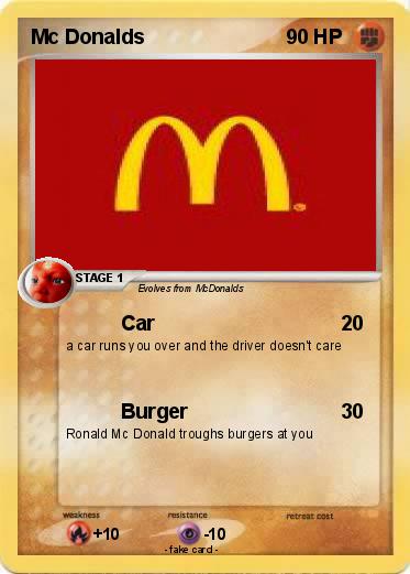 Pokemon Mc Donalds