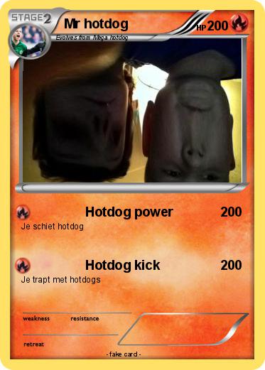 Pokemon Mr hotdog