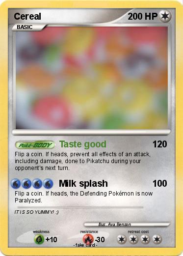 Pokemon Cereal
