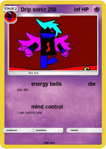 Pokemon Drip sonic 250